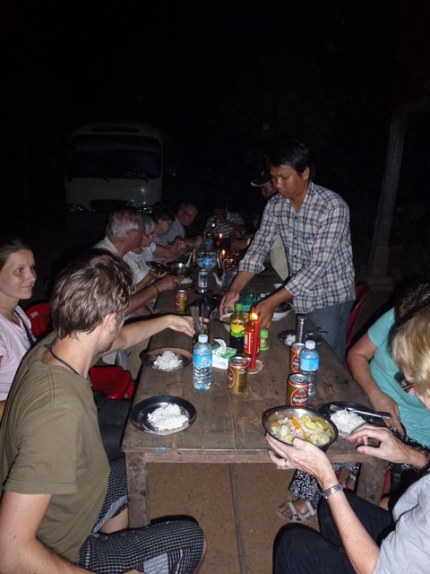 Dinner Kampong Thom Homestay